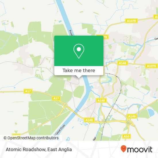 Atomic Roadshow map