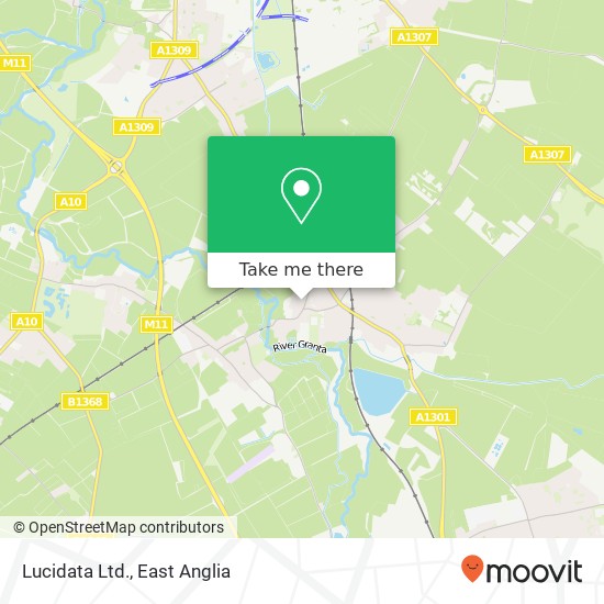 Lucidata Ltd. map