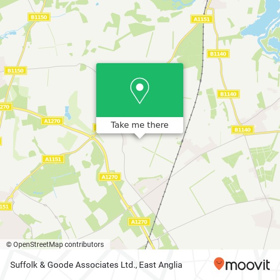 Suffolk & Goode Associates Ltd. map