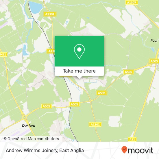 Andrew Wimms Joinery map