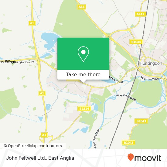John Feltwell Ltd. map