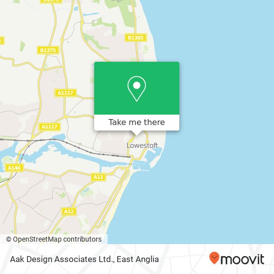Aak Design Associates Ltd. map