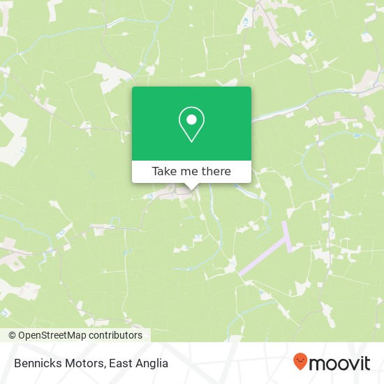 Bennicks Motors map