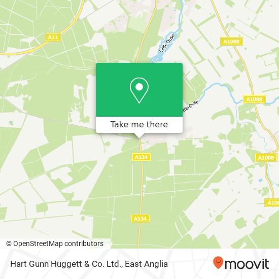 Hart Gunn Huggett & Co. Ltd. map