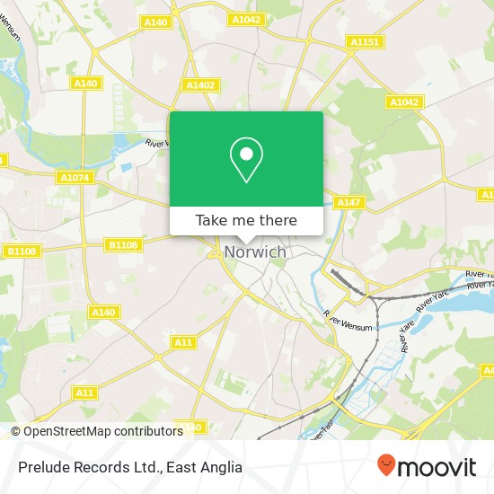 Prelude Records Ltd. map