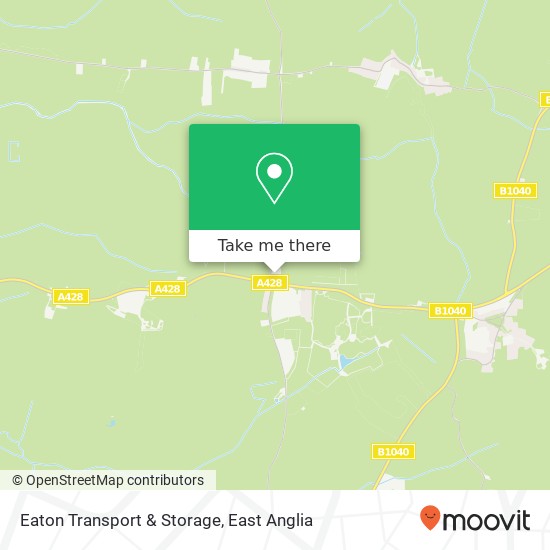 Eaton Transport & Storage map
