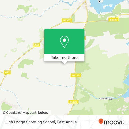 High Lodge Shooting School map