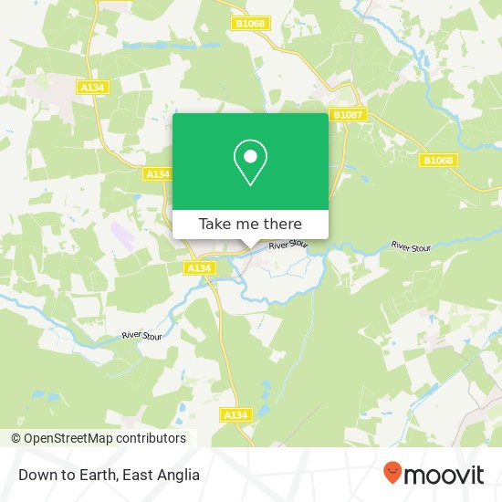 Down to Earth map