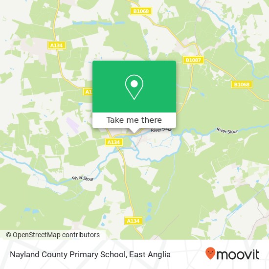 Nayland County Primary School map
