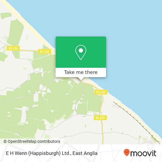 E H Wenn (Happisburgh) Ltd. map