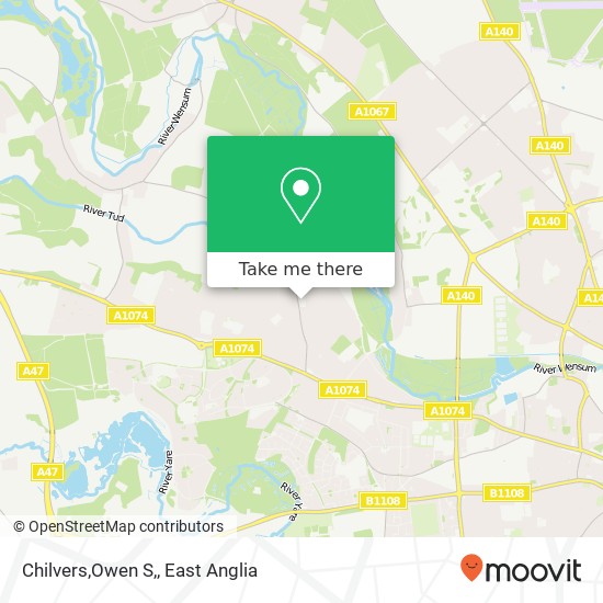 Chilvers,Owen S, map