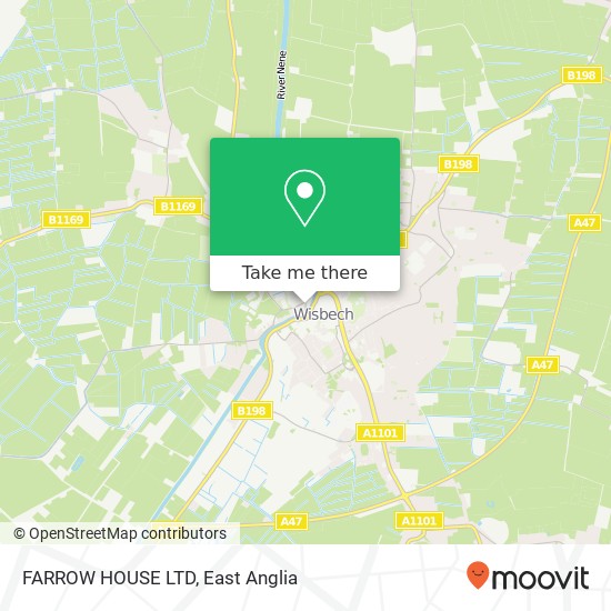 FARROW HOUSE LTD map
