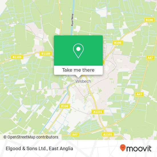 Elgood & Sons Ltd. map