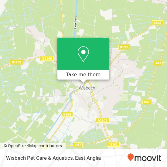 Wisbech Pet Care & Aquatics map