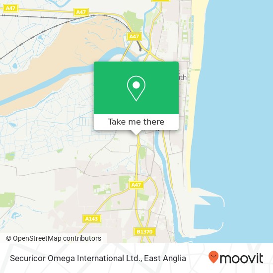 Securicor Omega International Ltd. map