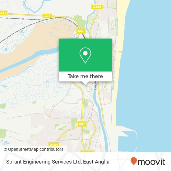 Sprunt Engineering Services Ltd map