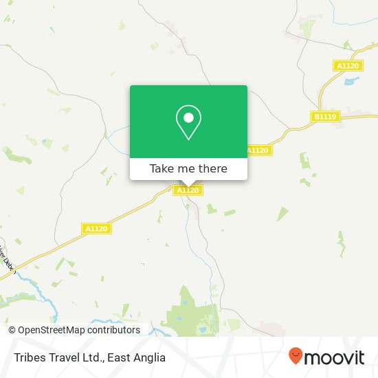 Tribes Travel Ltd. map