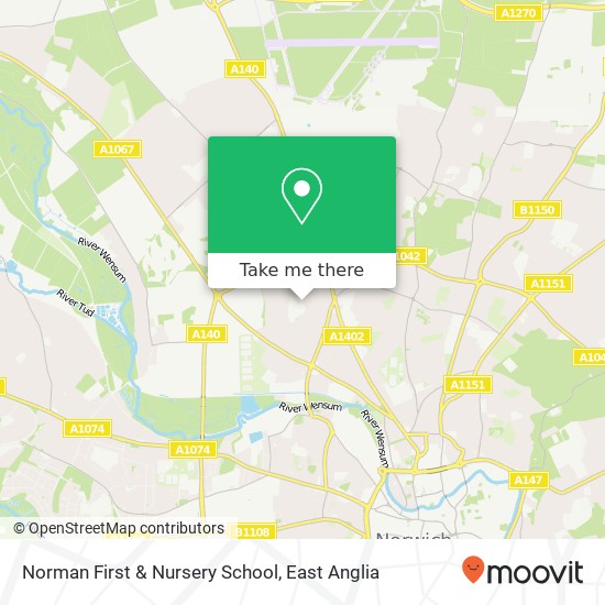 Norman First & Nursery School map