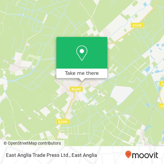 East Anglia Trade Press Ltd. map
