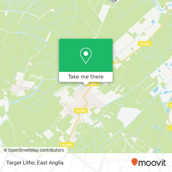 Target Litho map