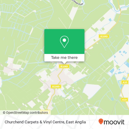 Churchend Carpets & Vinyl Centre map