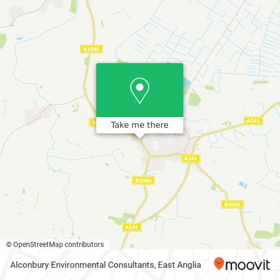 Alconbury Environmental Consultants map