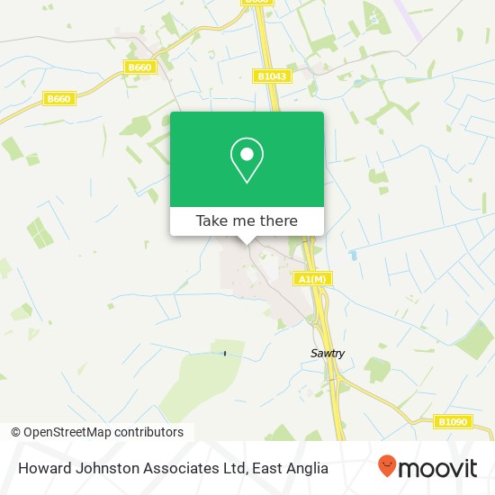 Howard Johnston Associates Ltd map