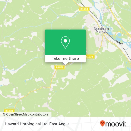 Haward Horological Ltd map