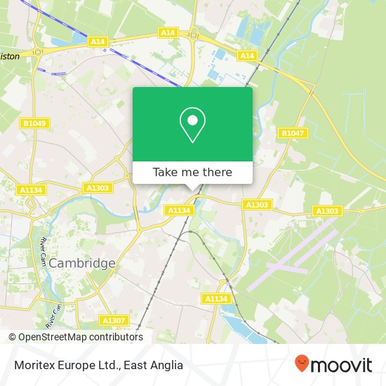 Moritex Europe Ltd. map