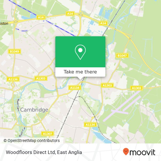 Woodfloors Direct Ltd map