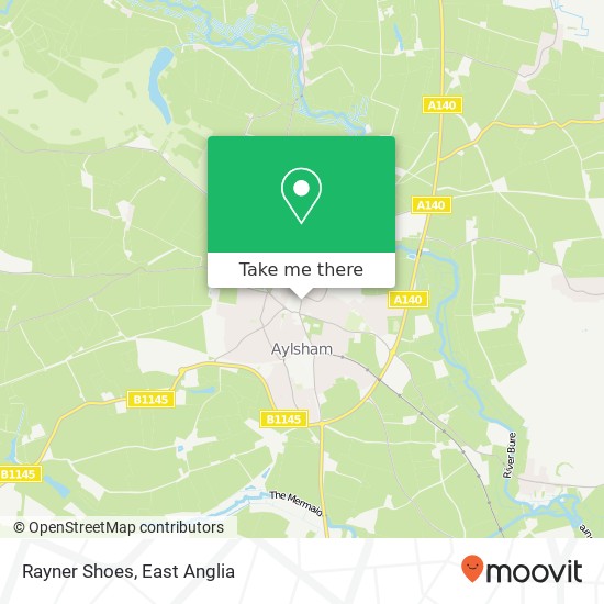 Rayner Shoes map