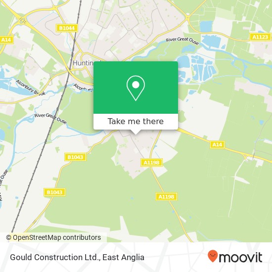 Gould Construction Ltd. map