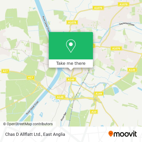 Chas D Allflatt Ltd. map