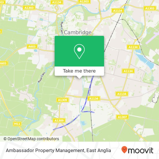 Ambassador Property Management map