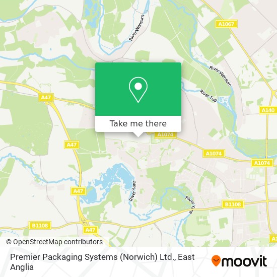 Premier Packaging Systems (Norwich) Ltd. map