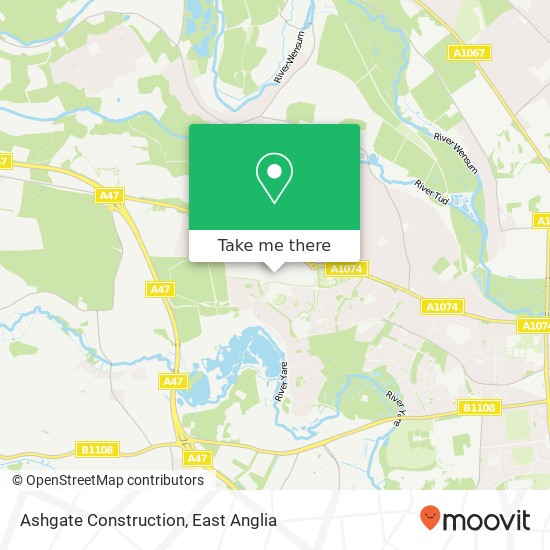 Ashgate Construction map