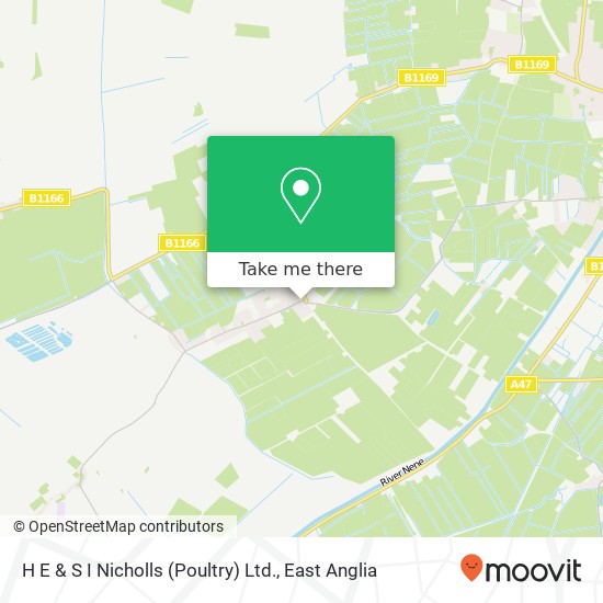 H E & S I Nicholls (Poultry) Ltd. map