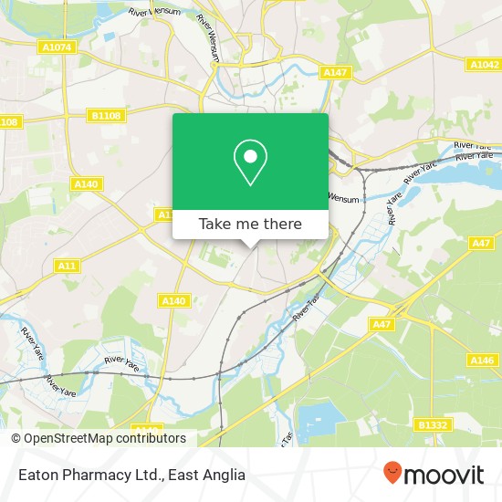 Eaton Pharmacy Ltd. map