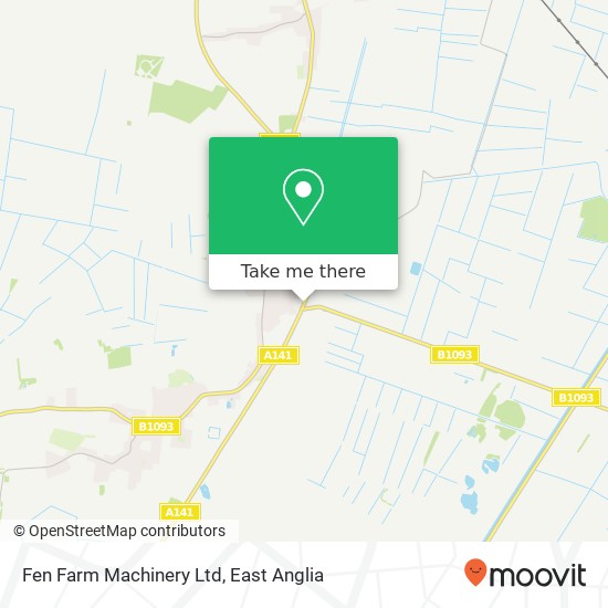 Fen Farm Machinery Ltd map