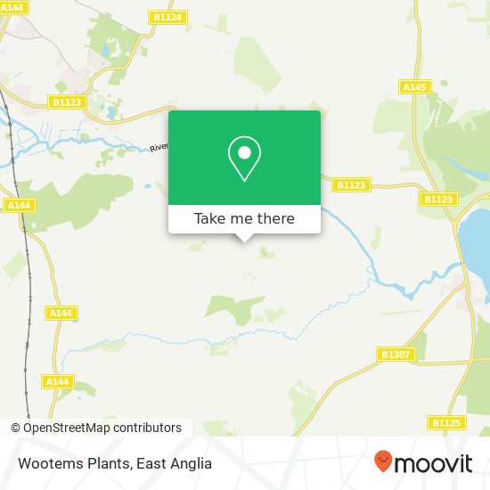 Wootems Plants map