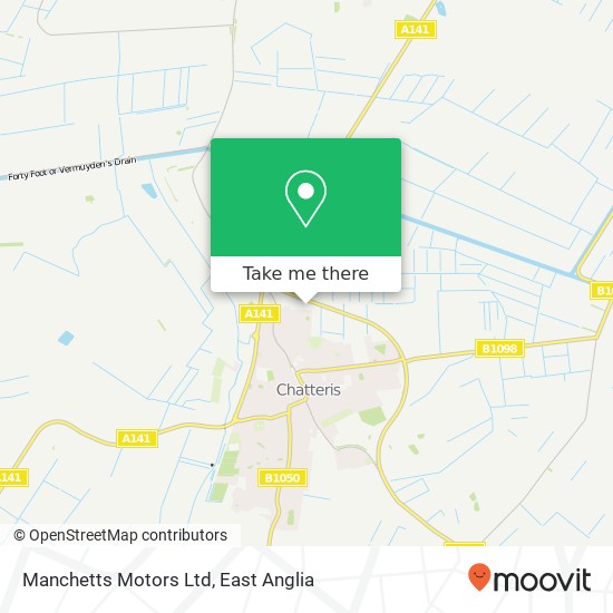 Manchetts Motors Ltd map