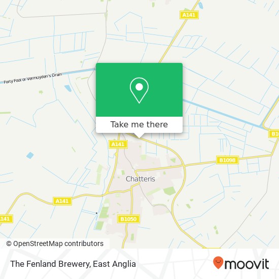The Fenland Brewery map