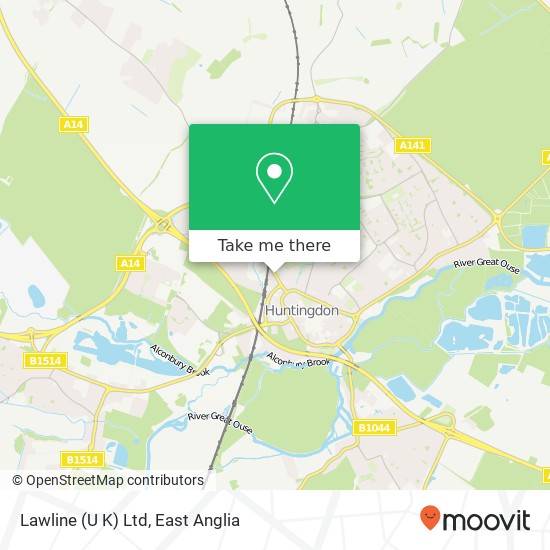 Lawline (U K) Ltd map