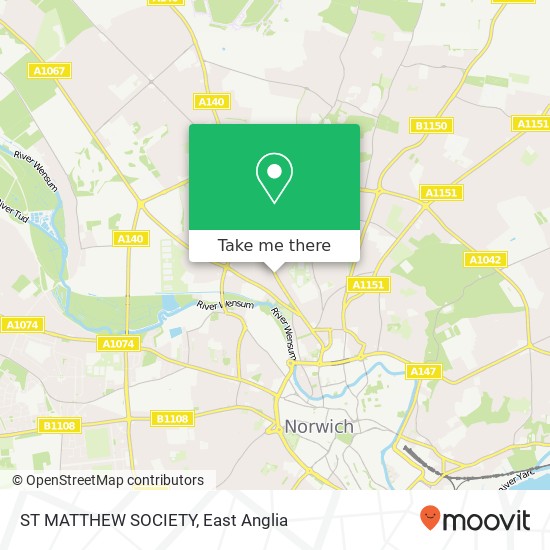 ST MATTHEW SOCIETY map