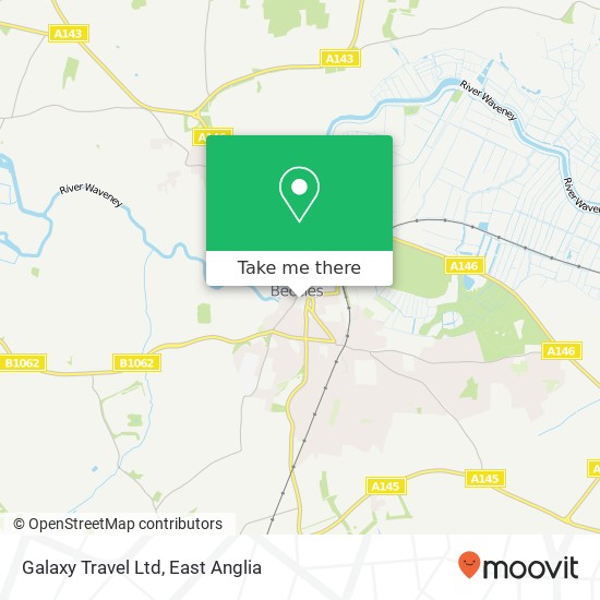 Galaxy Travel Ltd map