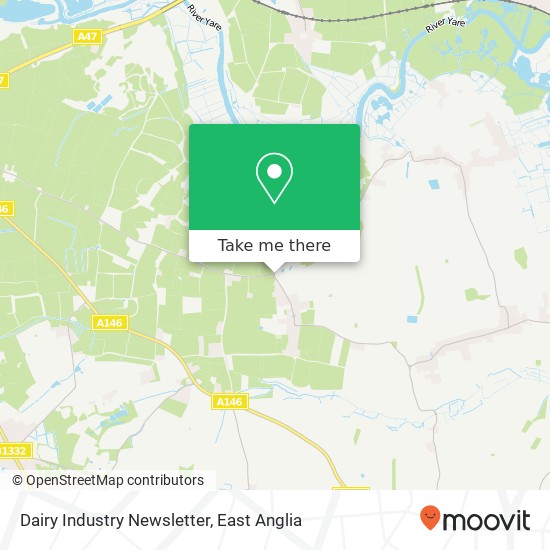 Dairy Industry Newsletter map
