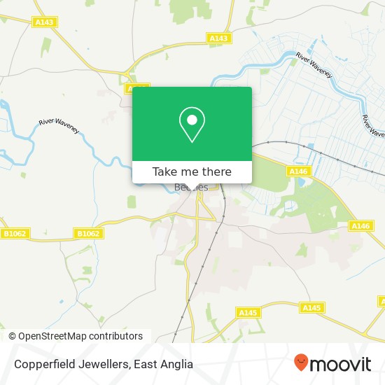 Copperfield Jewellers map