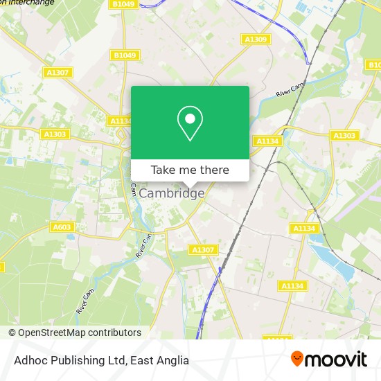 Adhoc Publishing Ltd map