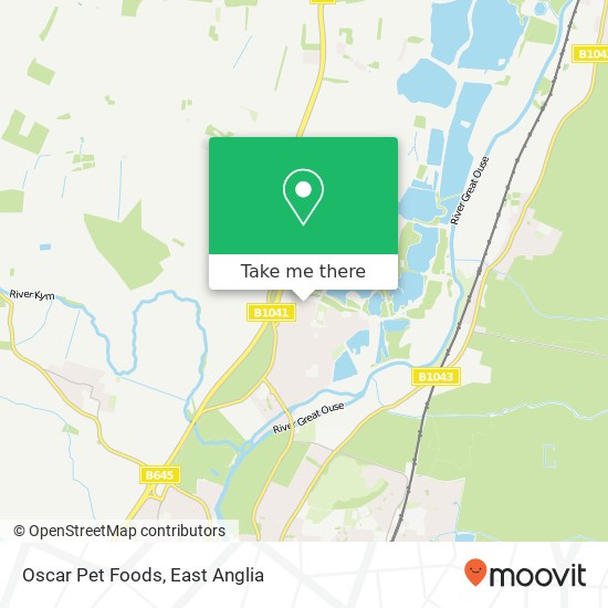 Oscar Pet Foods map