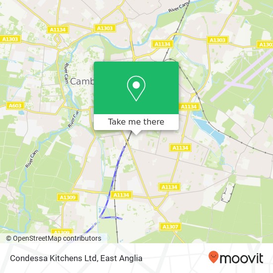 Condessa Kitchens Ltd map
